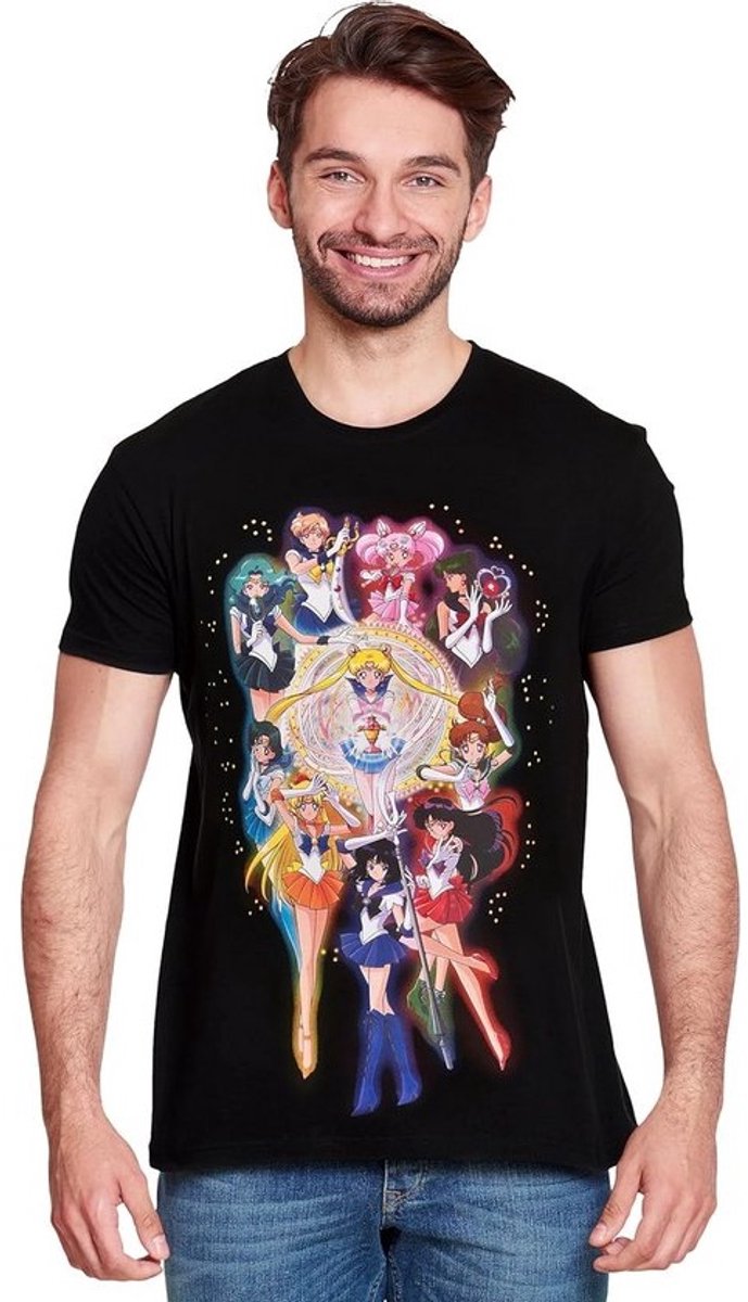 Sailor Moon T-Shirt Anime Fans Unisex Katoen