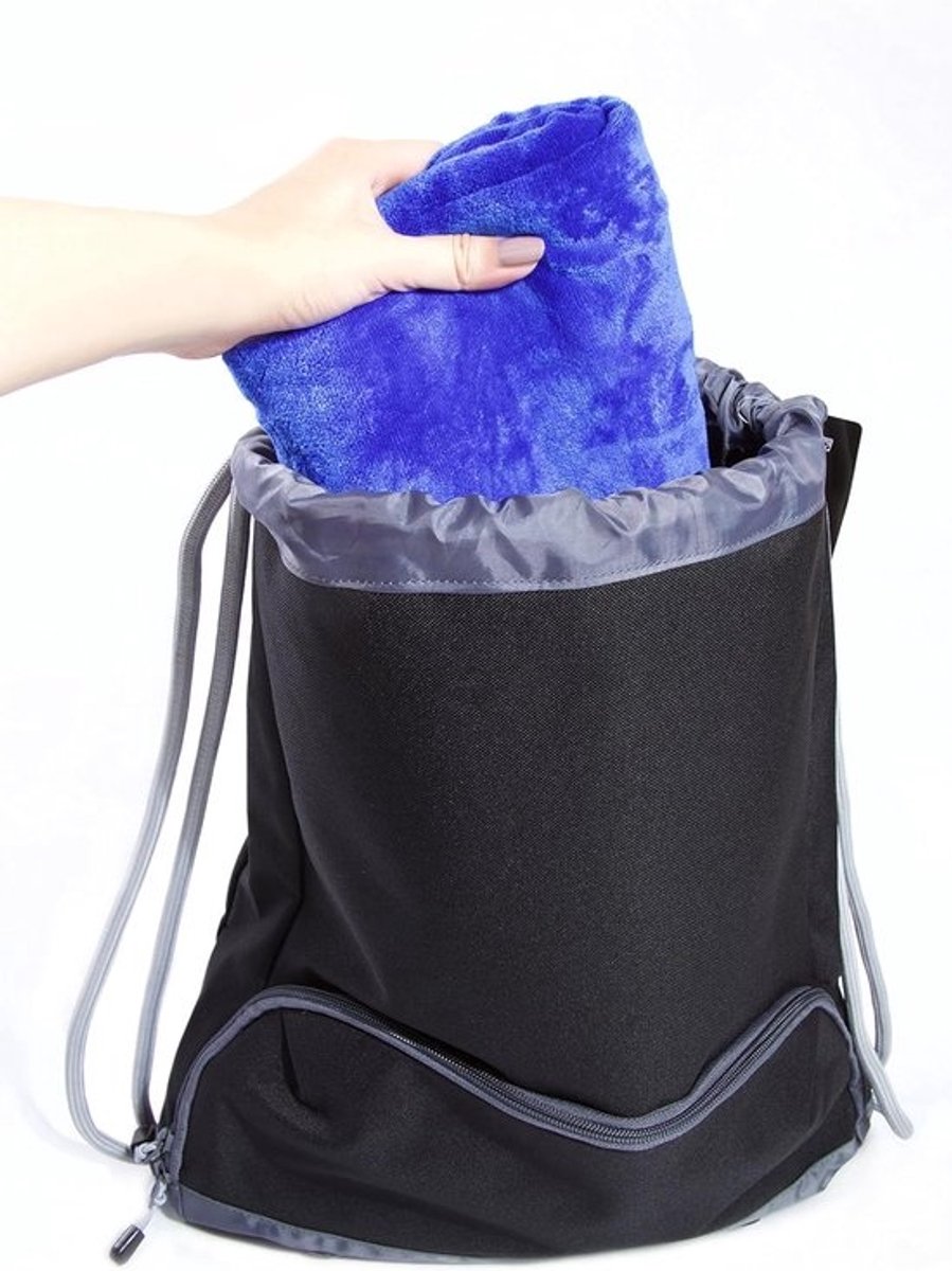 Waterdichte gymtas voor volwassenen en kinderen - Rugzak met trekkoord en natte zak