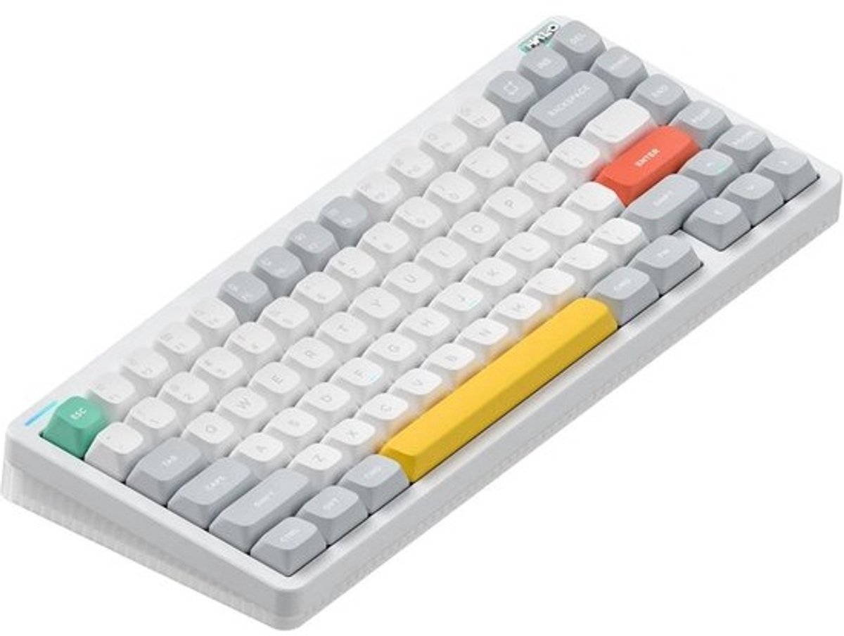 Mechanisch Gamingtoetsenbord 75% Draadloos met RGB-Achtergrondverlichting en Hot-Swappable Toetsen