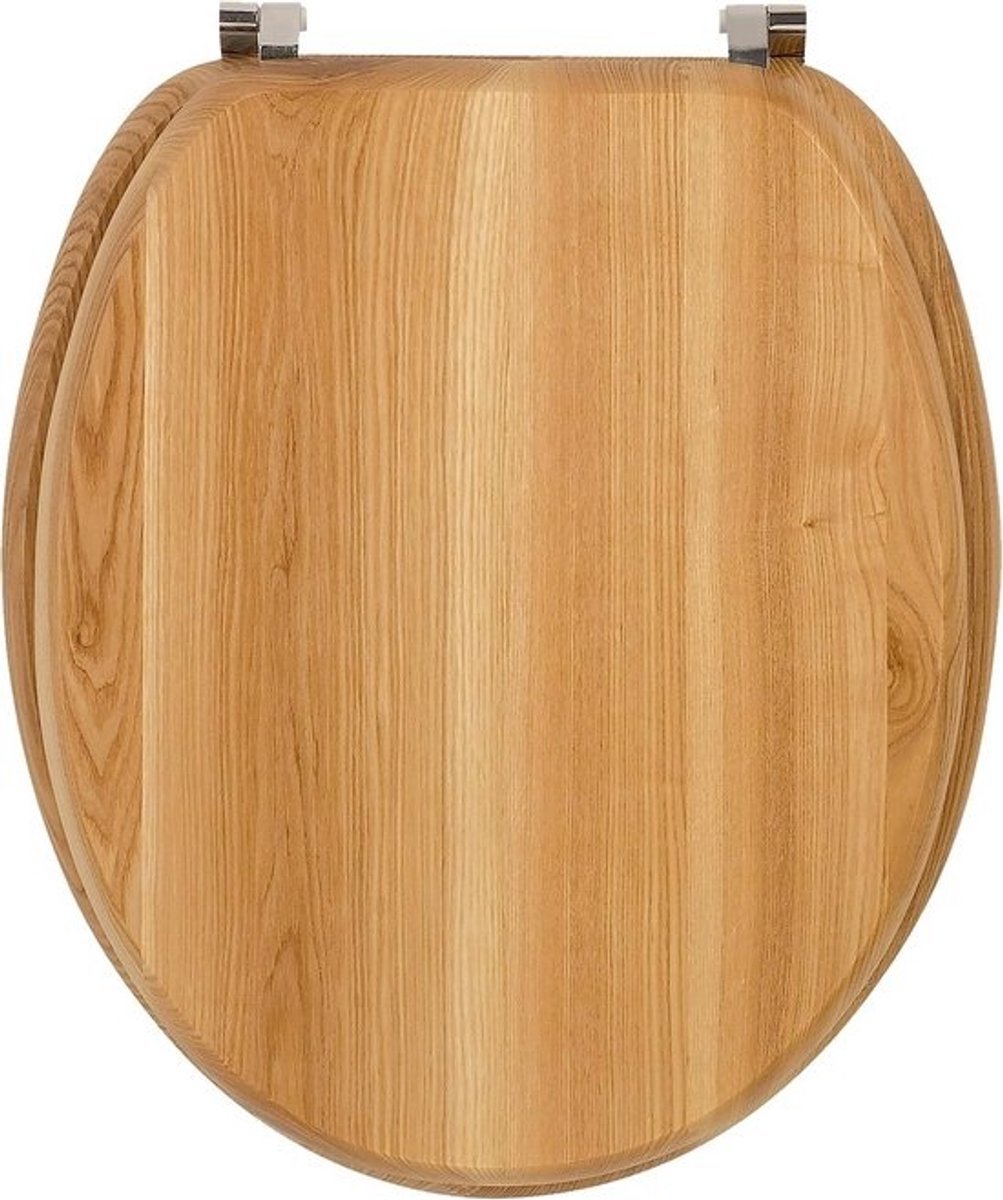 Houten Toiletbril U-Vorm Ergonomisch - Sterk en Universeel Model
