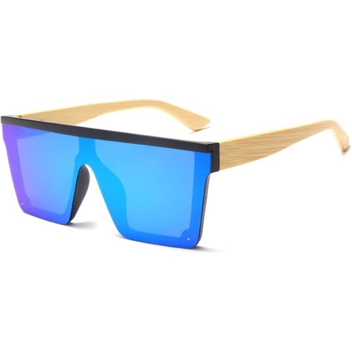 Oversized Vierkante Zonnebril voor Dames en Heren - Mode Shades met UV400 Bescherming