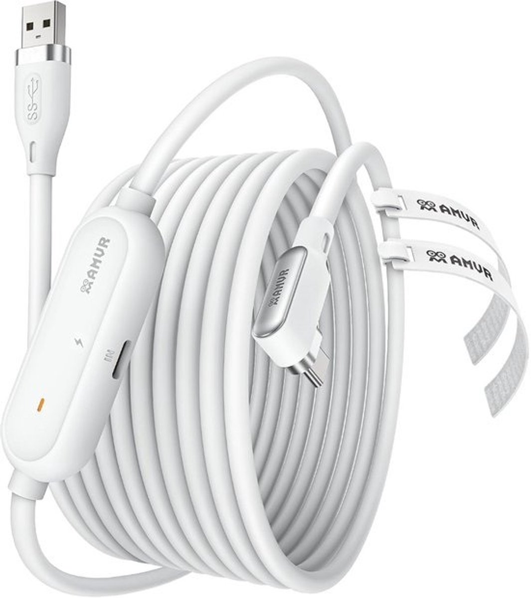 Link kabel 16 ft met oplaadfunctie voor VR headsets en PC gaming
