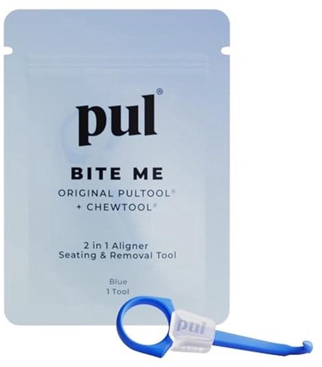Chewies en Removal Tool Combo voor Invisalign en Aligners - Blauwe Kleur