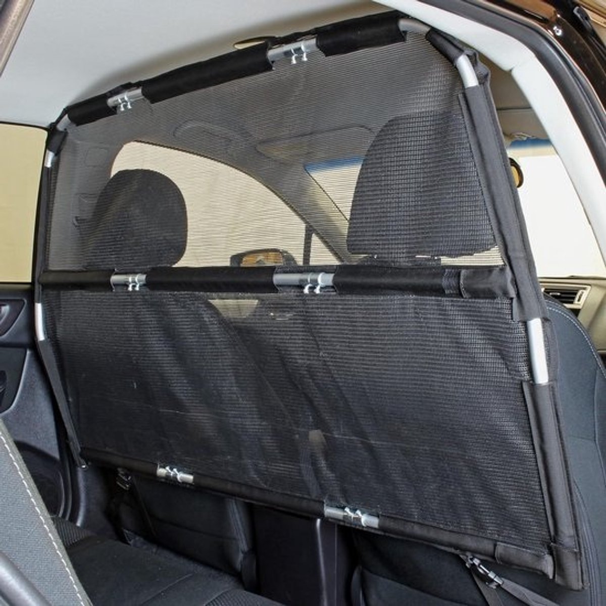 Universele Hondenautobarrière 56 inch – Flexibel Achterbank & Kofferbak Hek voor SUV, Vrachtwagen en Auto