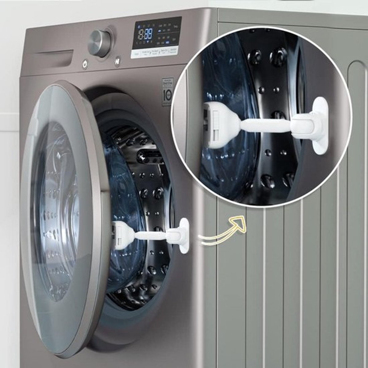 Wasmachineslot voor frontloader - Veiligheidslot voor kinderen - 2 stuks