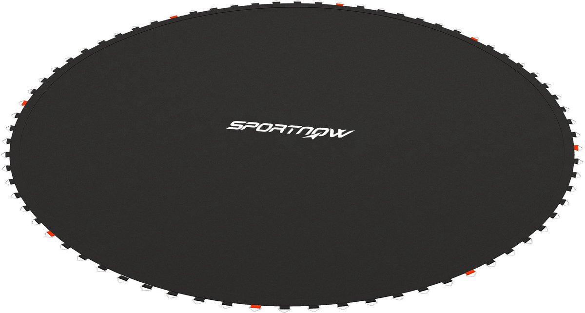 Reservemat voor trampoline, vervangende springmat, Geschikt voor trampolines met een diameter van 2,4 meter en veren van 14 cm