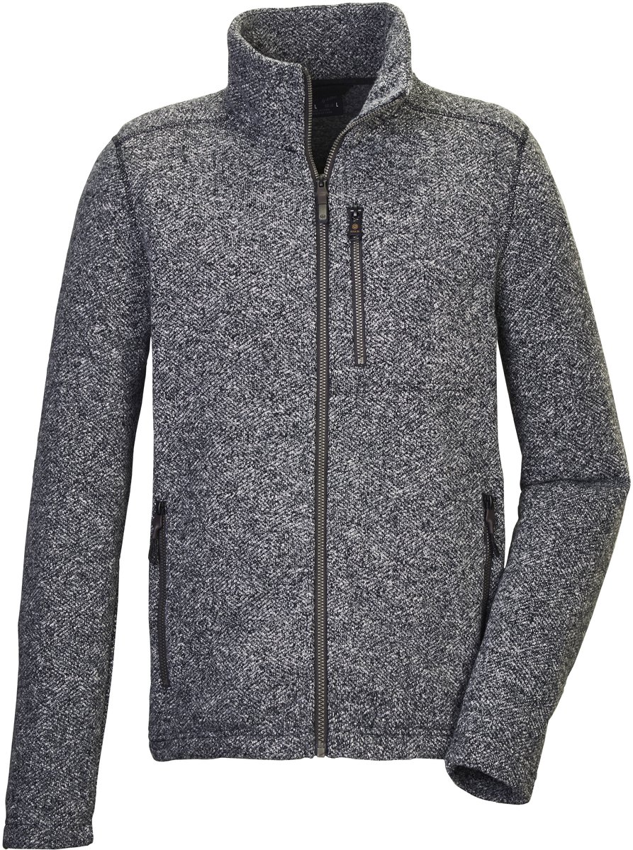 Giga DX By Killtec GW 55 Men KNFTLC Jacket Fleecevest Heren Grijs