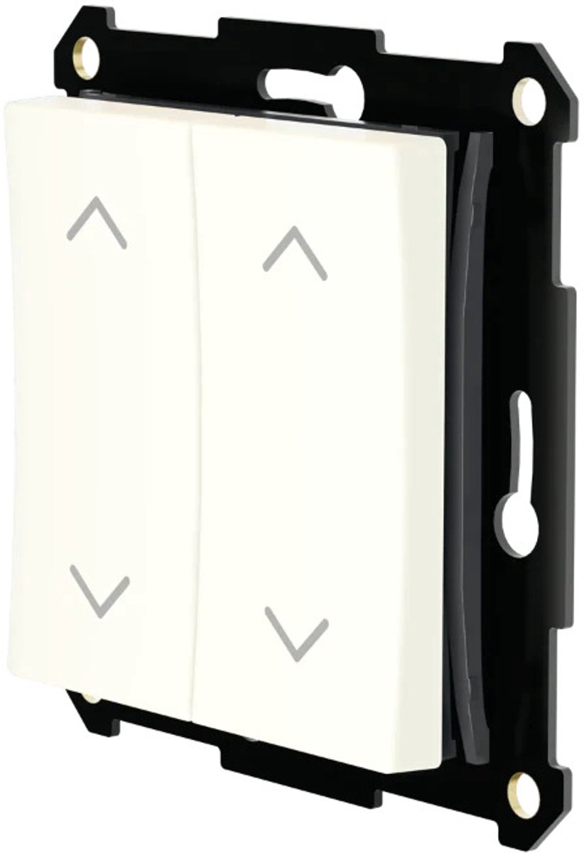 Plejd Smart Pulsdrukker | Draadloos | met App | Met Pijlen | Wit