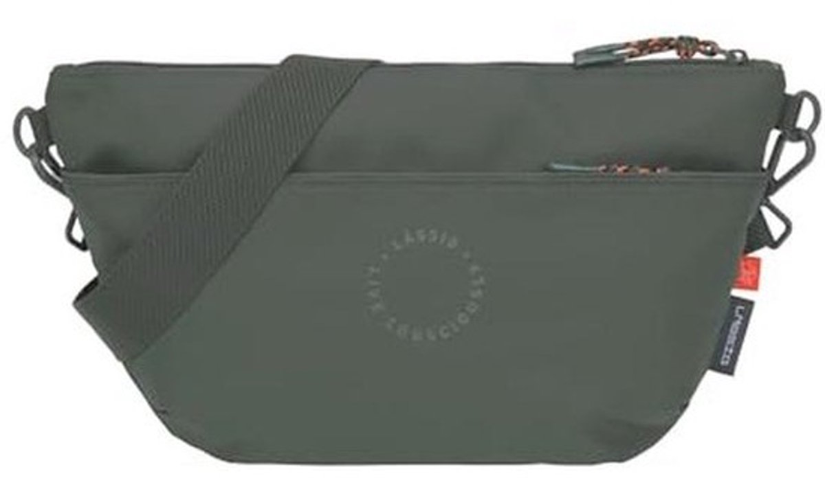 Praktische kinderwagen-organizer schoudertas met bevestiging - Buggy Bum Bag in Donkergroen