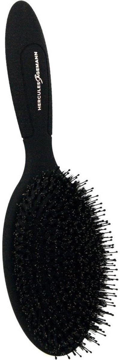 Natuurlijke Paddle Brush - Verzorgende Haarborstel voor Lang Haar met Wildzwijnharen en Nylon Pinnen
