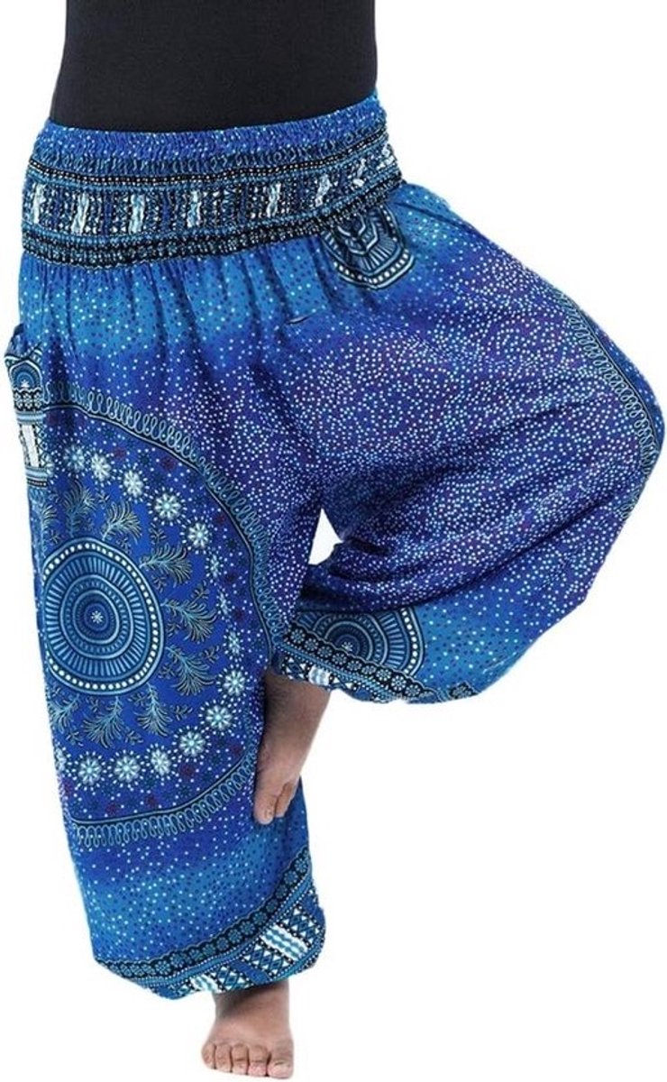 Harembroek Yoga Broek Hippie Broek Grote Maten Comfortabele Boheemian Broek voor Dames en Heren