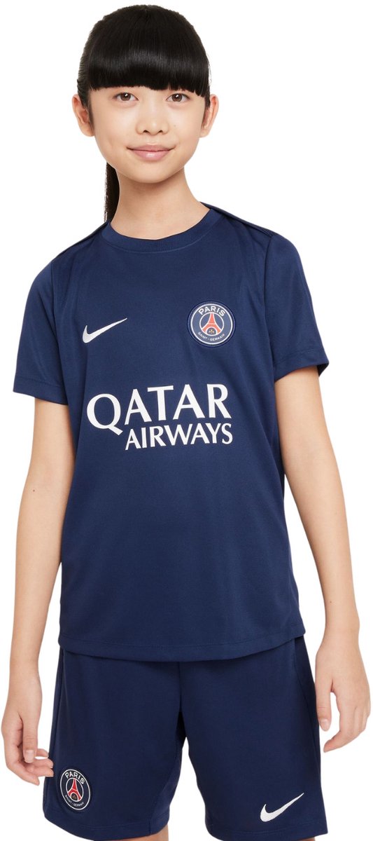Nike T-shirt Paris Saint Germain Academy Pro Donkerblauw