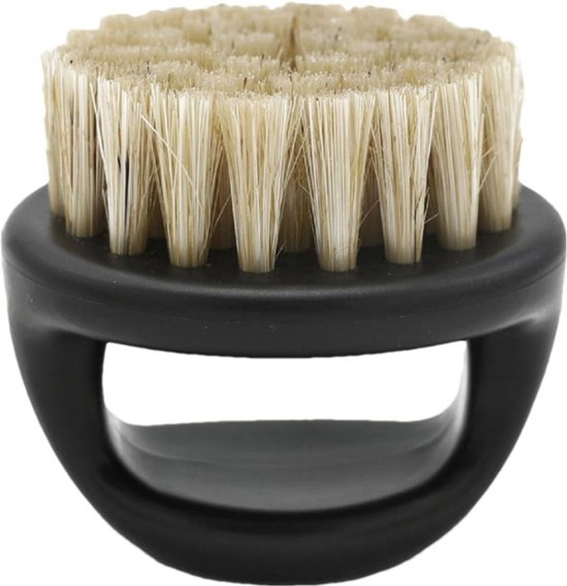 Baardolie Borstel - Gezichtshaar Styling - Baard Verzorging - Draagbaar Handvat - 6 x 5.5 cm
