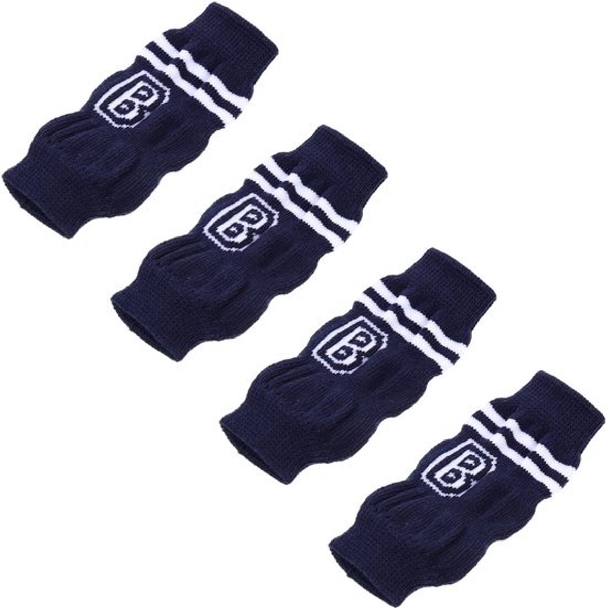 4 Pack hondensokken anti-slip potenbescherming warme beensteun