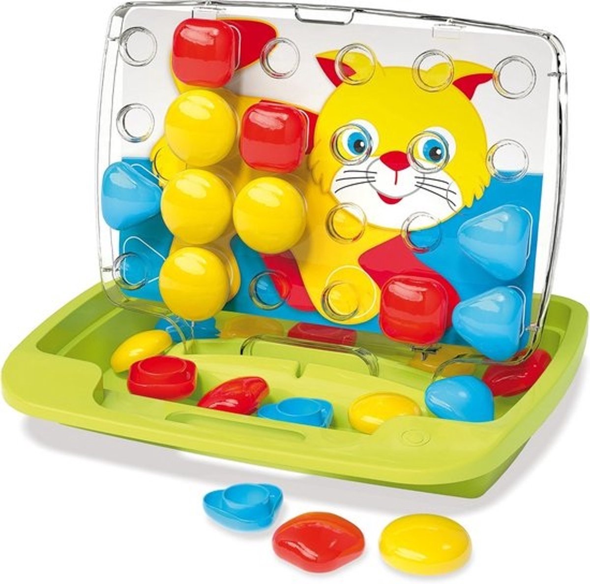 Kleurrijke Mozaïek Puzzel met Stiften voor Baby's en Peuters (18+ maanden)