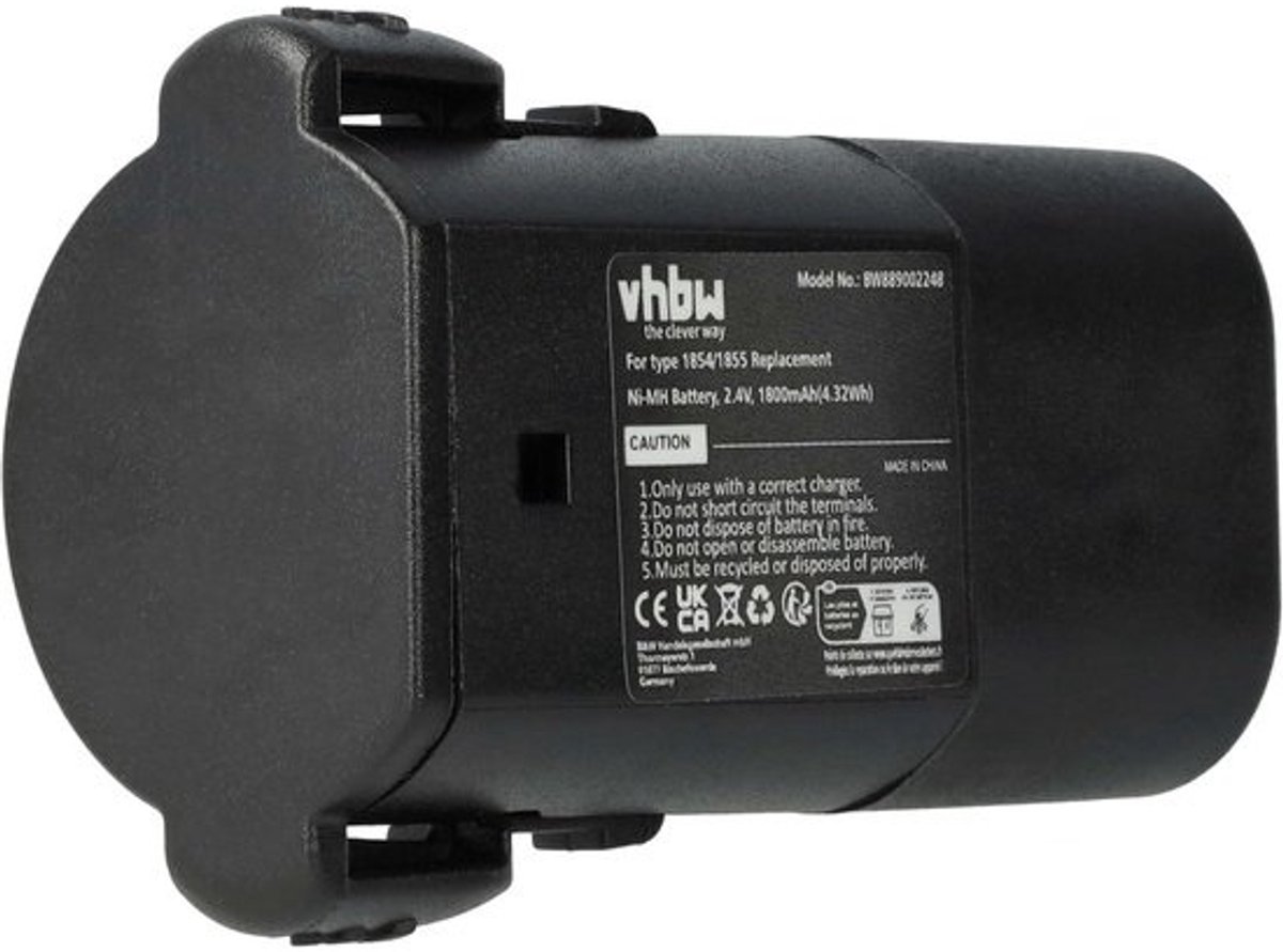 Vervangende Accu voor Scheermachine 2.4V 1800mAh NiMH