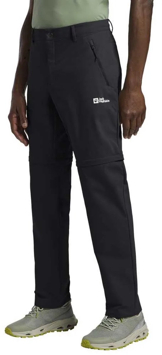 Jack Wolfskin Pico Trail Zip Off Broek Zwart 46 / Regular Man