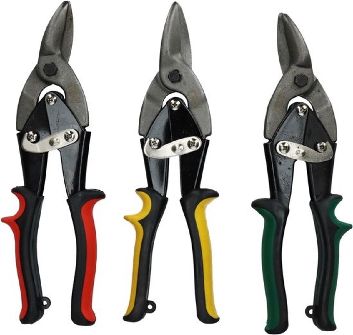 Metaalscharen Set - Platenknippers - Metaal Bewerken - Compound Hefboomwerking - 24cm Lengte