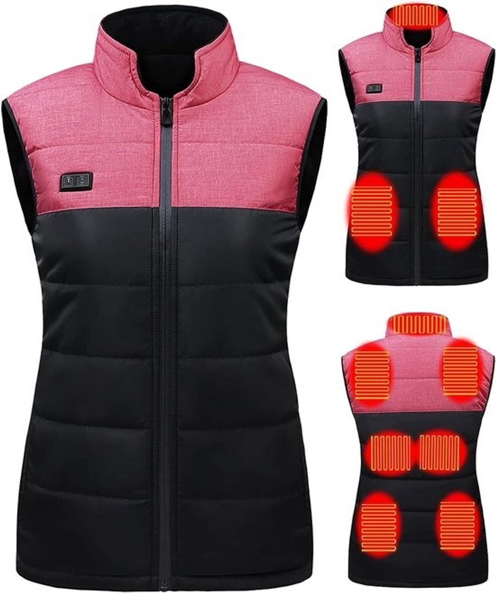 Verwarmd Vest - Elektrisch Gilet - Outdoor Activiteiten - 9 Verwarmde Zones