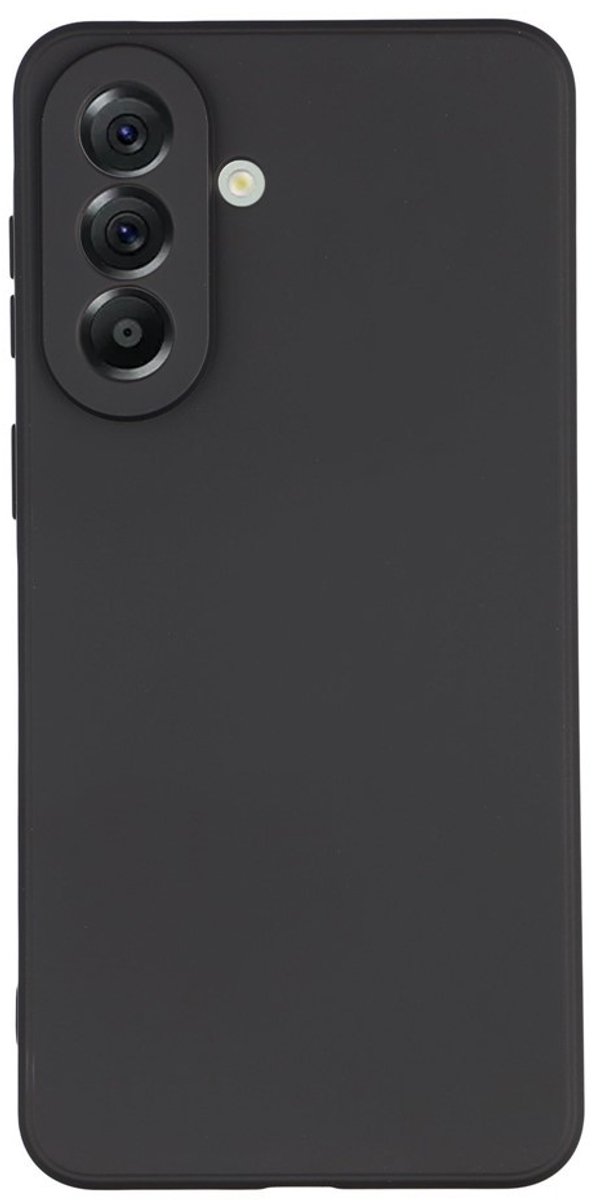 Coverup Hoesje - Geschikt voor Samsung Galaxy S26 FE Hoesje - Coverup Colour TPU Back Cover - Charcoal Black