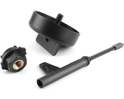 Vulapparaat voor transmissievloeistof 9G-Tronic 725.0, zwart kunststof, ideaal voor auto-onderhoud en reparatie