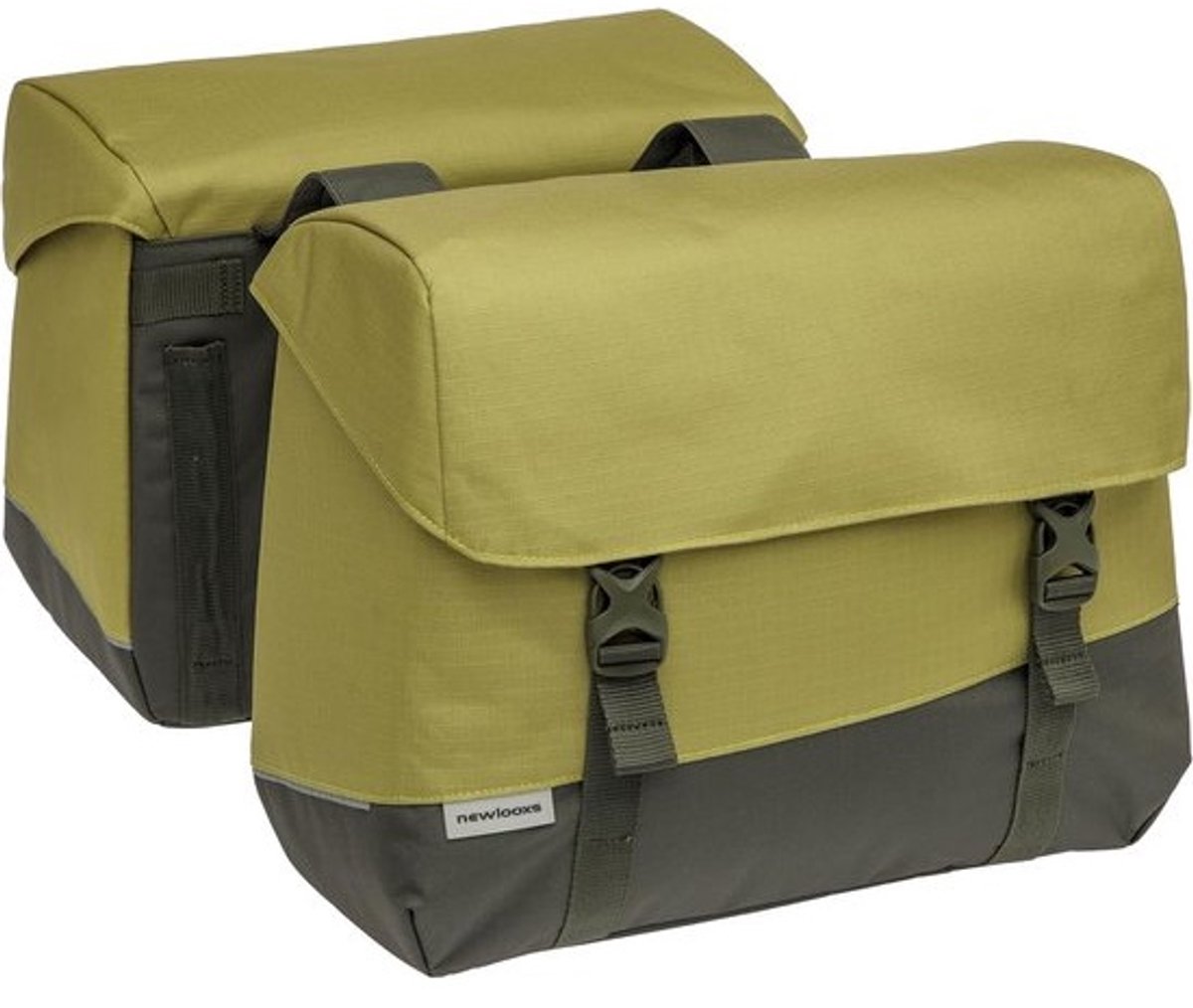 Dubbele Fietstas 39L voor bagagedrager, Geschikt voor E-Bikes, Gerecycled Polyester