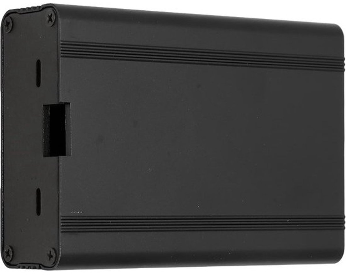 Passieve Koelbehuizing van Aluminium voor Raspberry Pi 3/2/B+ - Zwarte Metalen Behuizing
