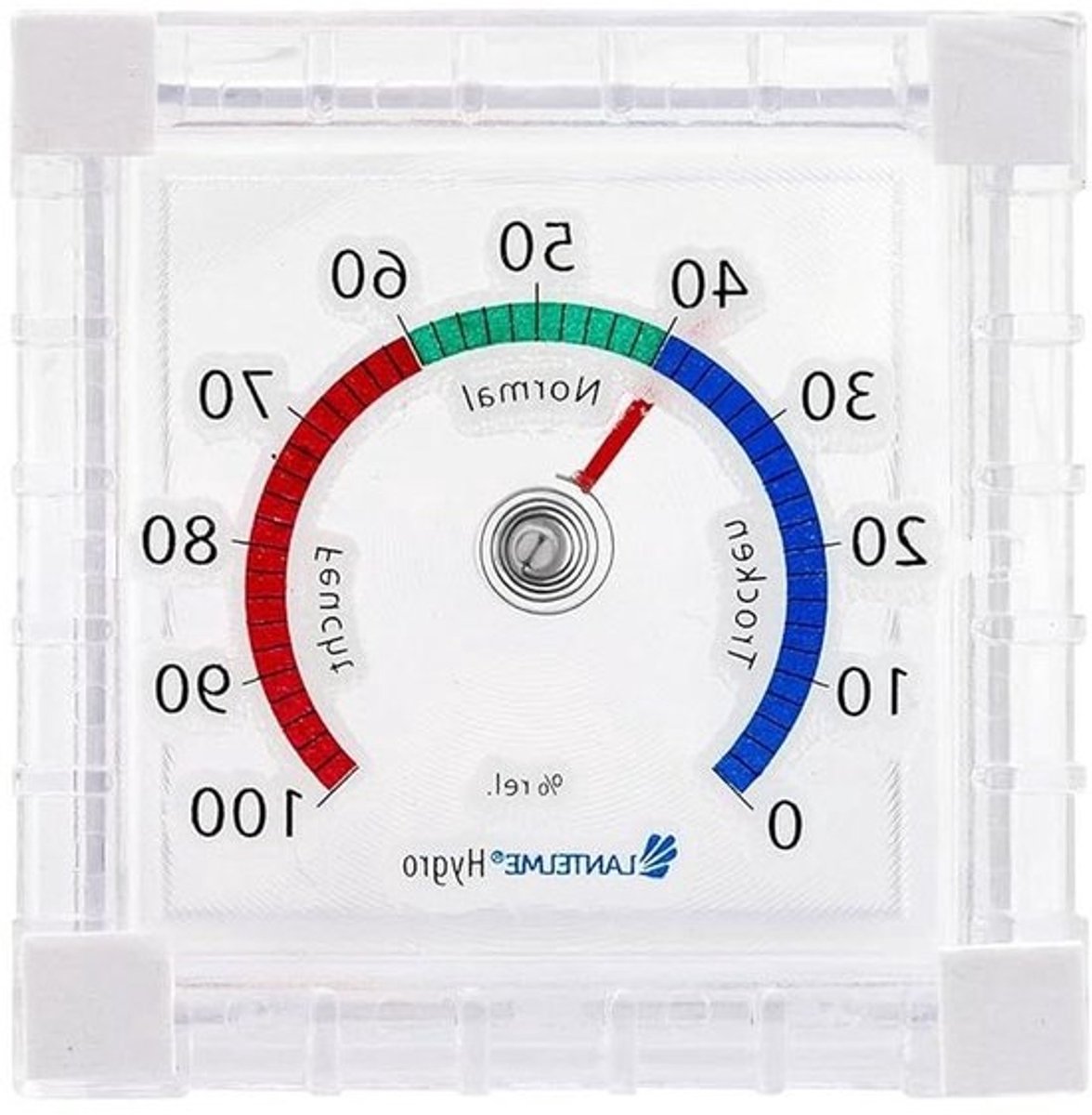 Analoge Buiten Thermometer en Hygrometer voor op het Raam
