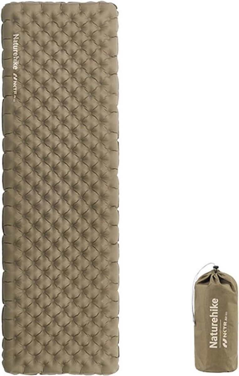 Lichtgewicht & Warme Kampeer Matras (R-waarde 5.8) - Opvouwbaar en Compact Slaapmat voor Trekking en Outdoor