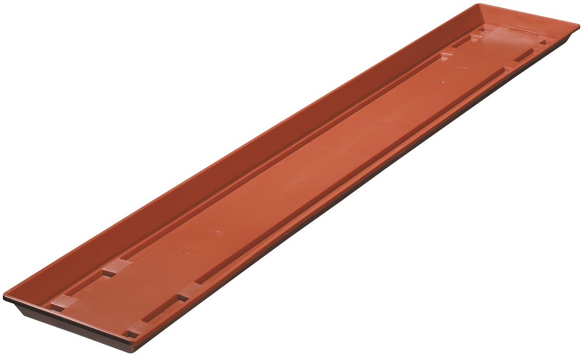 Geli Balkonbak-onderzetter STANDARD Terracotta 100 cm - Kunststof