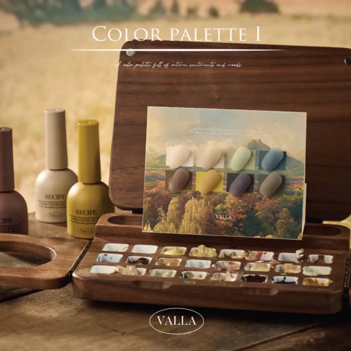 VALLA Color Palette I Collection 8pcs/set