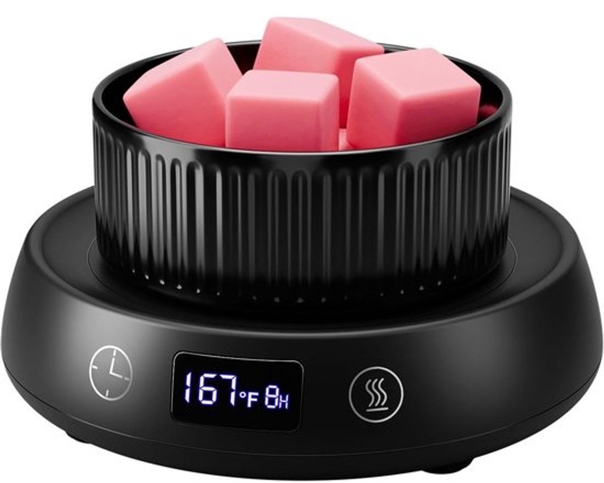 Geurverwarmer - Waxbrander Aroma - Huis Ontspannen - 3 Temperatuurstanden - Automatische Uitschakeling