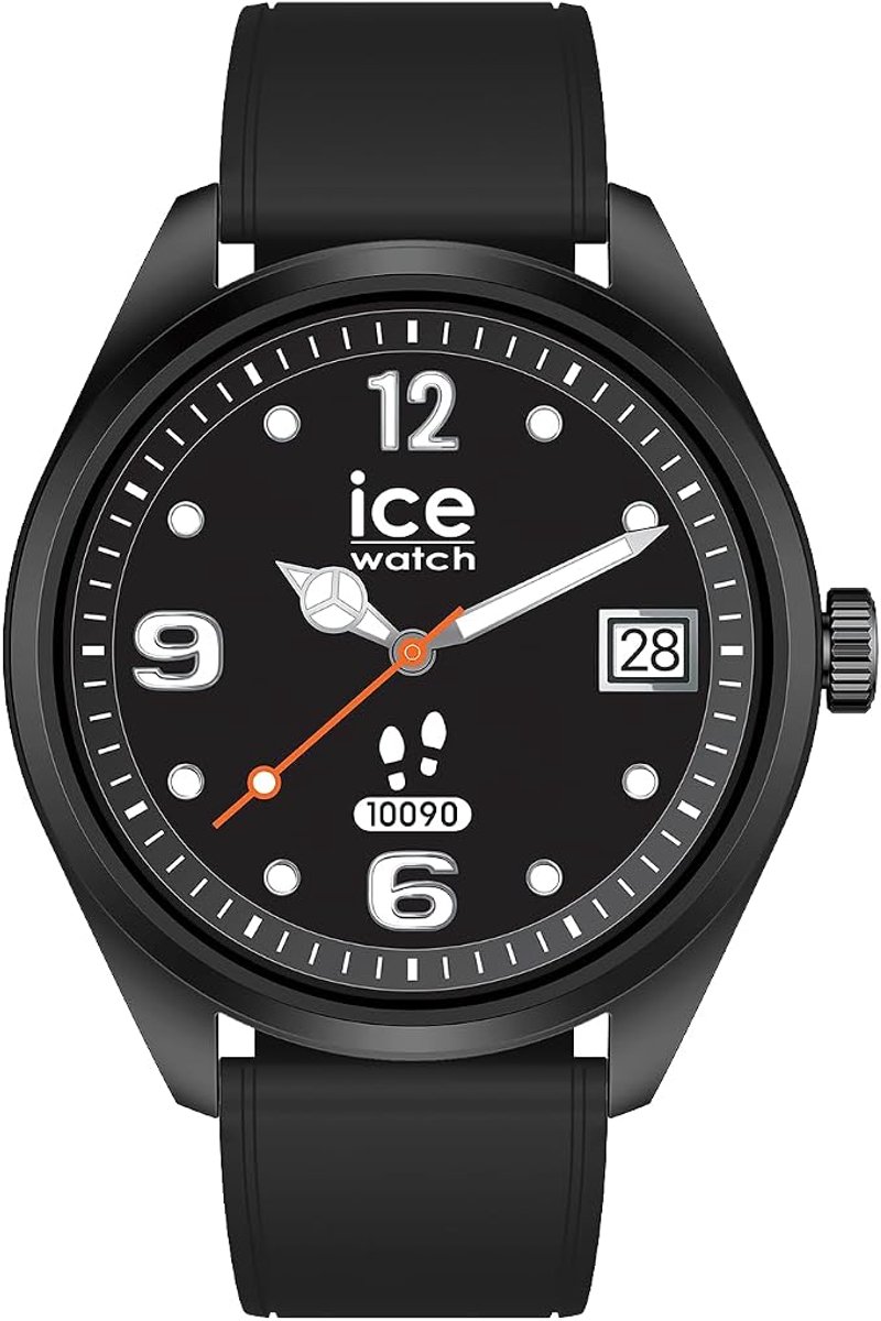 Ice Watch ICE smart forever - Black 026217 Horloge - Siliconen - Zwart - Ø 42 mm