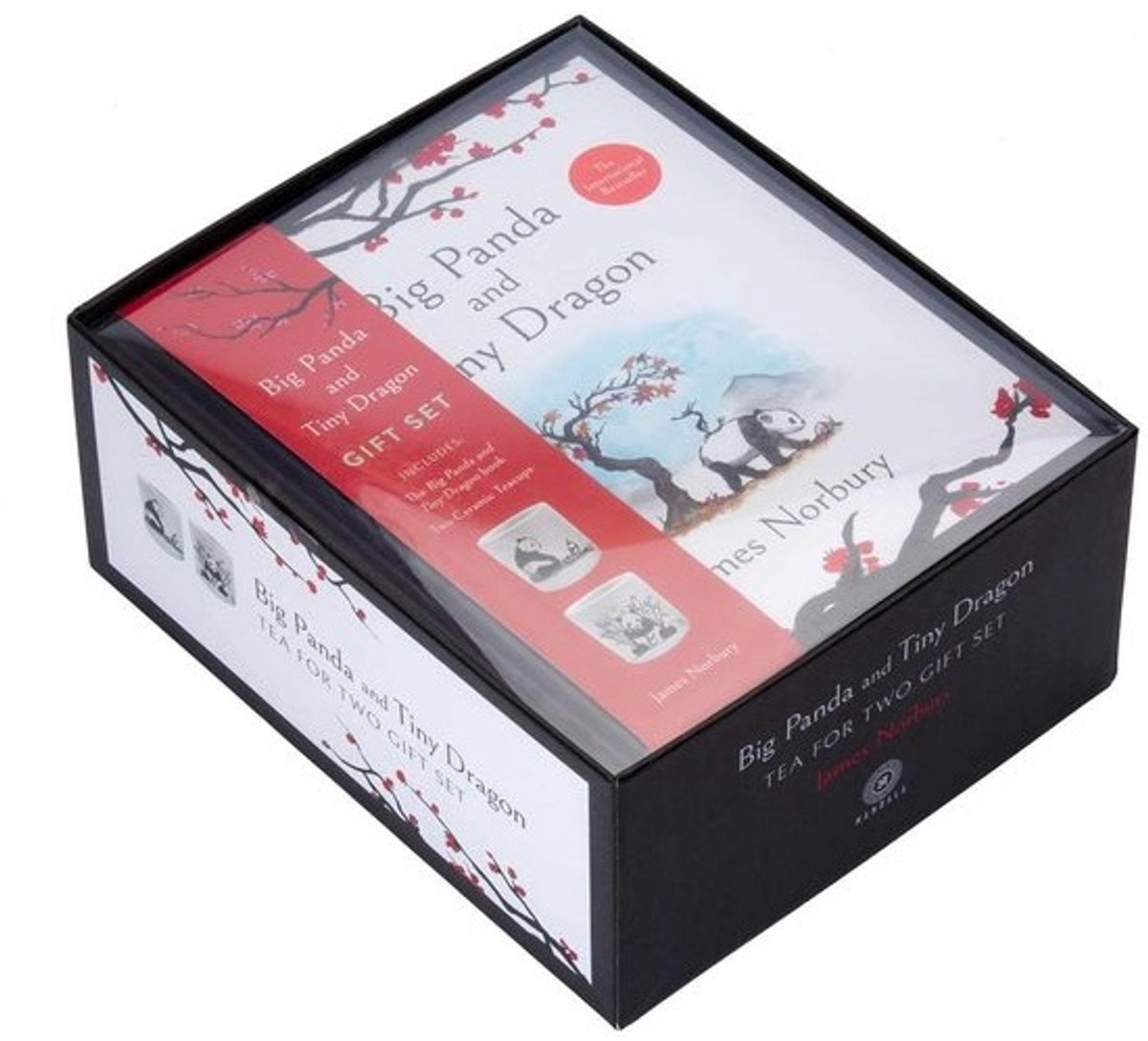 Cadeauset met Bestseller Boek en Twee Theekopjes - Inspirerend en Ontspannend
