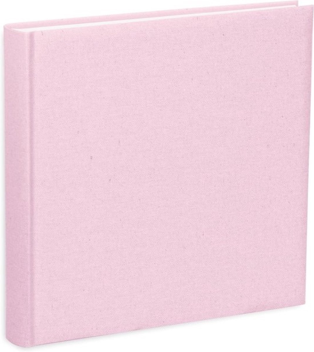 Fotoalbum 31 x 31 cm met 80 pagina's en stofomslag - Roze