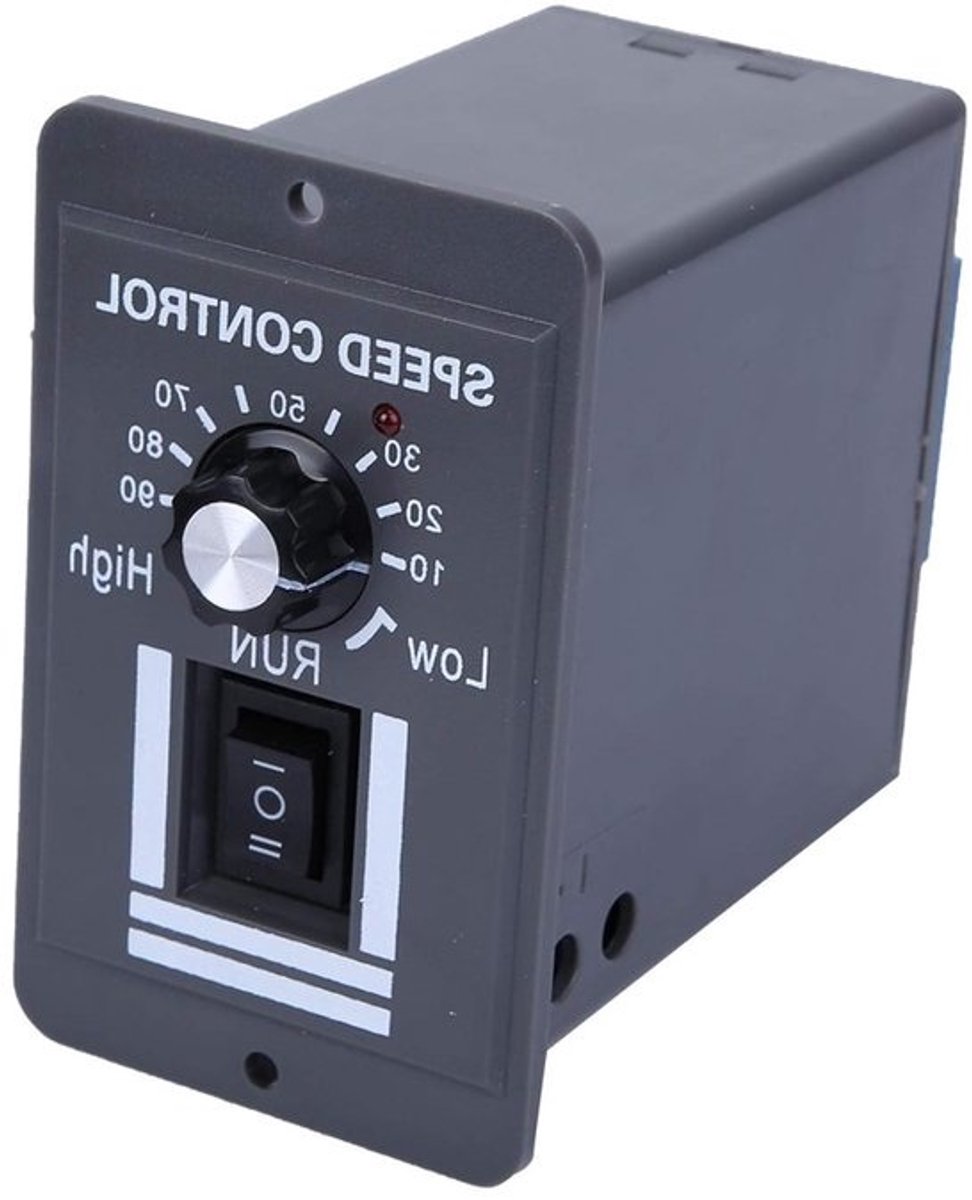 Verstelbare PWM Motor Snelheidsregelaar voor DC 12-60V 40A met Omkeerfunctie en Geschikt voor Borstelloze Motoren