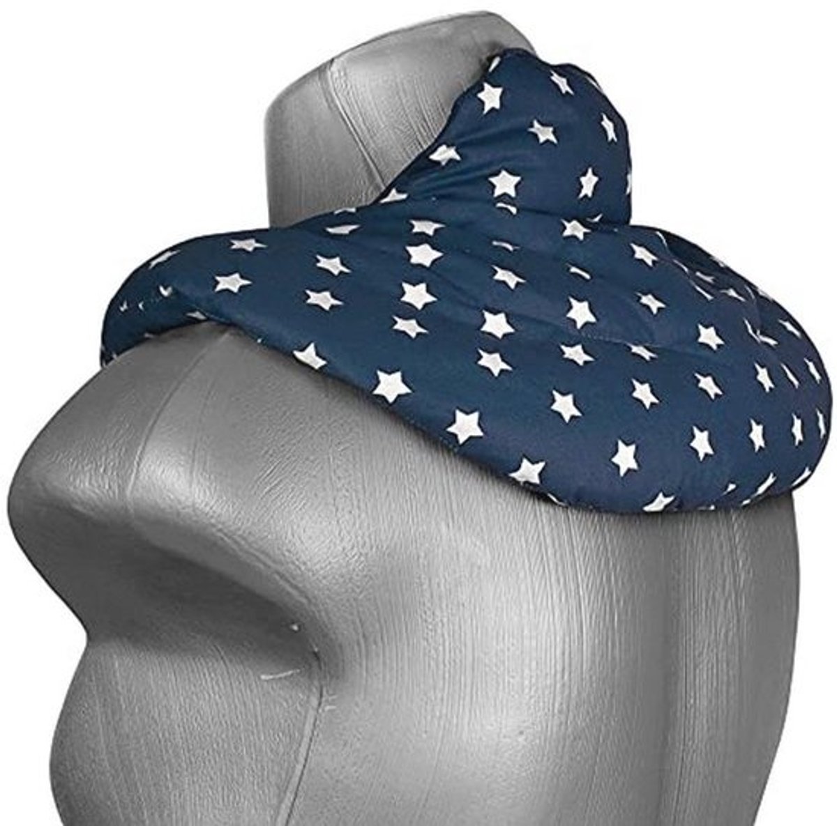 Nekkussentje met opstaande kraag - Verwarmbaar en Koel Kussen - 2-in-1 Comfort