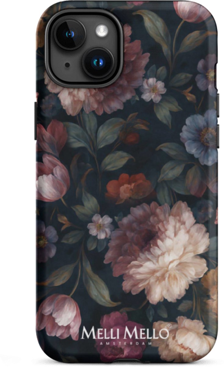 Melli Mello Telefoonhoesje Noir Bloom (Tough Case) - Apple iPhone 15 Pro Max