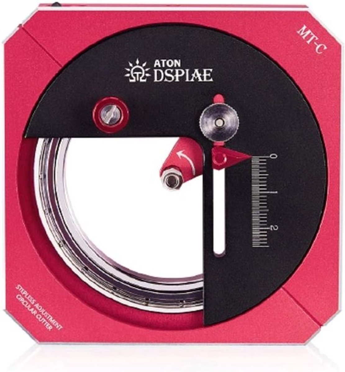 Cirkelsnijder - Precisie Snijder - Papier Snijden - Traploze Instelling - 1-50mm - Aluminium