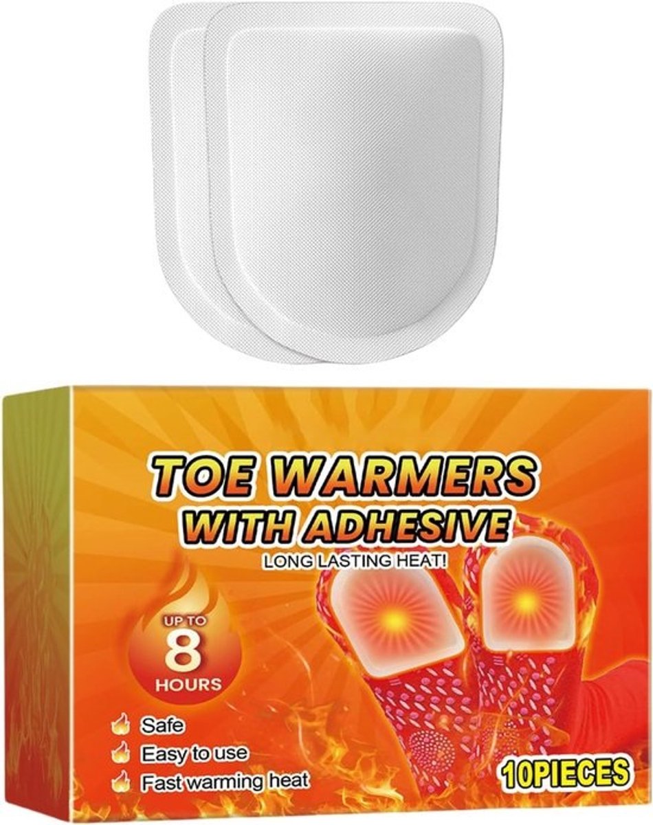 Teen Warmers - Voetwarmers - Warmte voor koude voeten - 8 uur warmte - 7x9cm