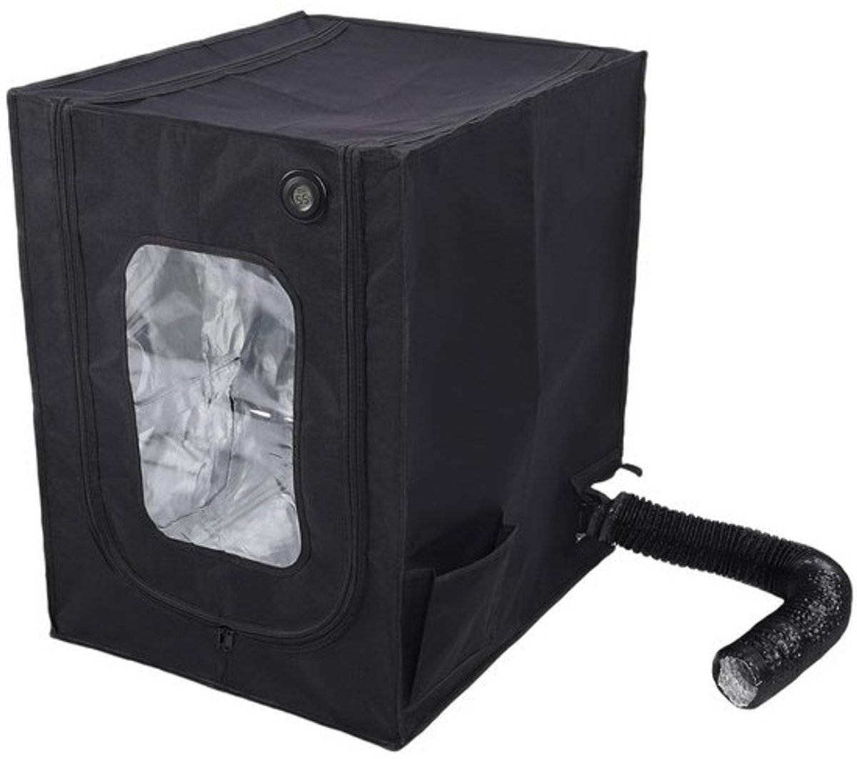 3D Printer Behuizing - Print Kamer - Stabiel Printen - Vlamvertragend Materiaal - 41 x 30 x 12 cm - Zwart