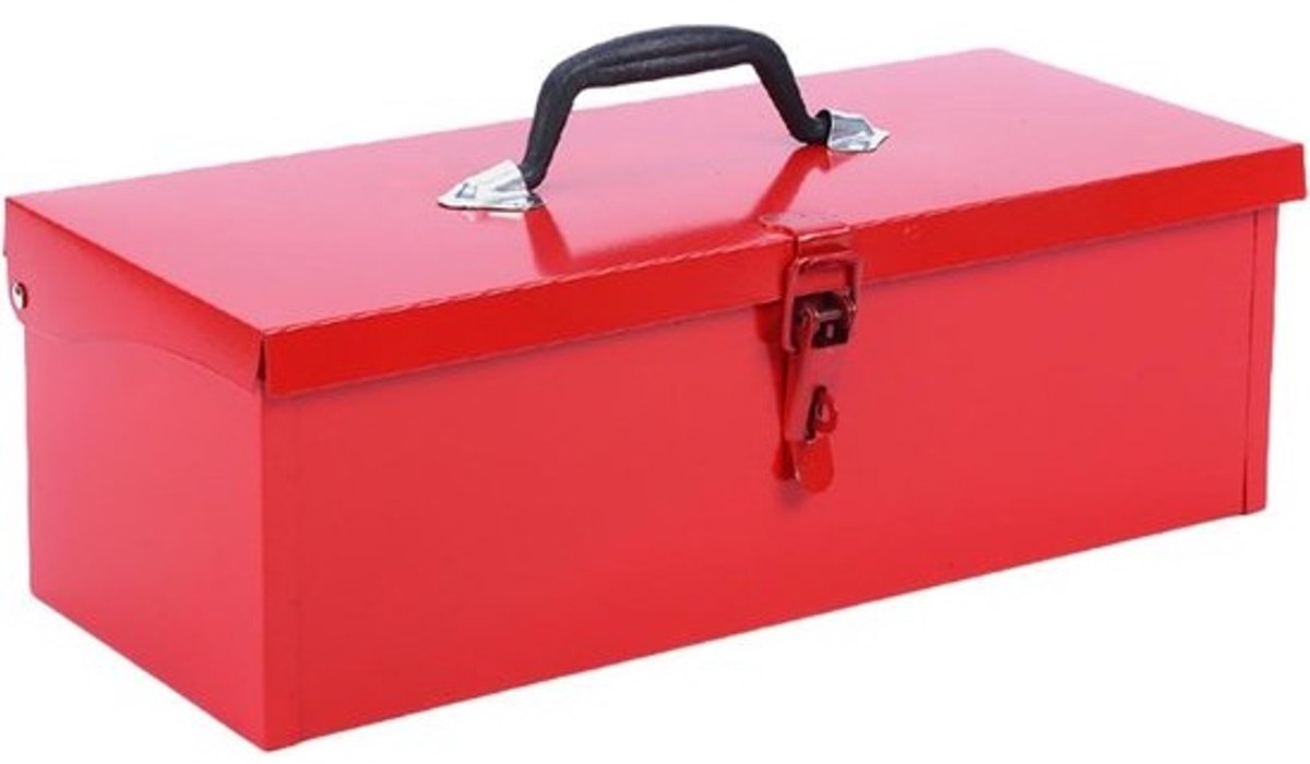 Gereedschapskist - Opbergbox Tool Box - Gereedschap Opbergen - Waterdicht Ontwerp - 40 x 17 x 15 cm - Grijs