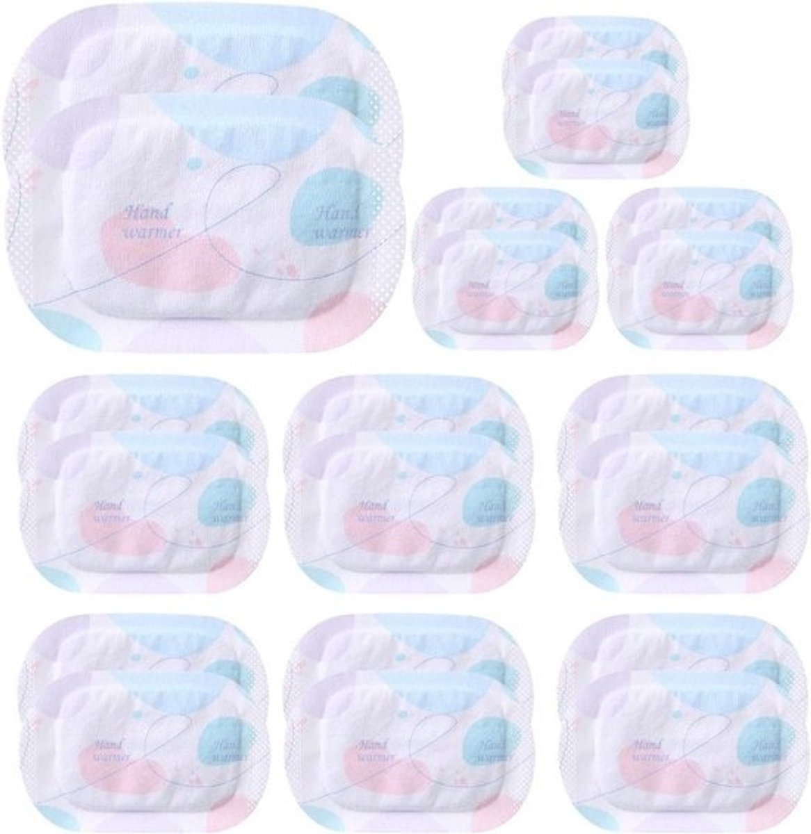 Warmtepakketten - Handwarmers - Buitenactiviteiten - Luchtgeactiveerd - 114x77cm