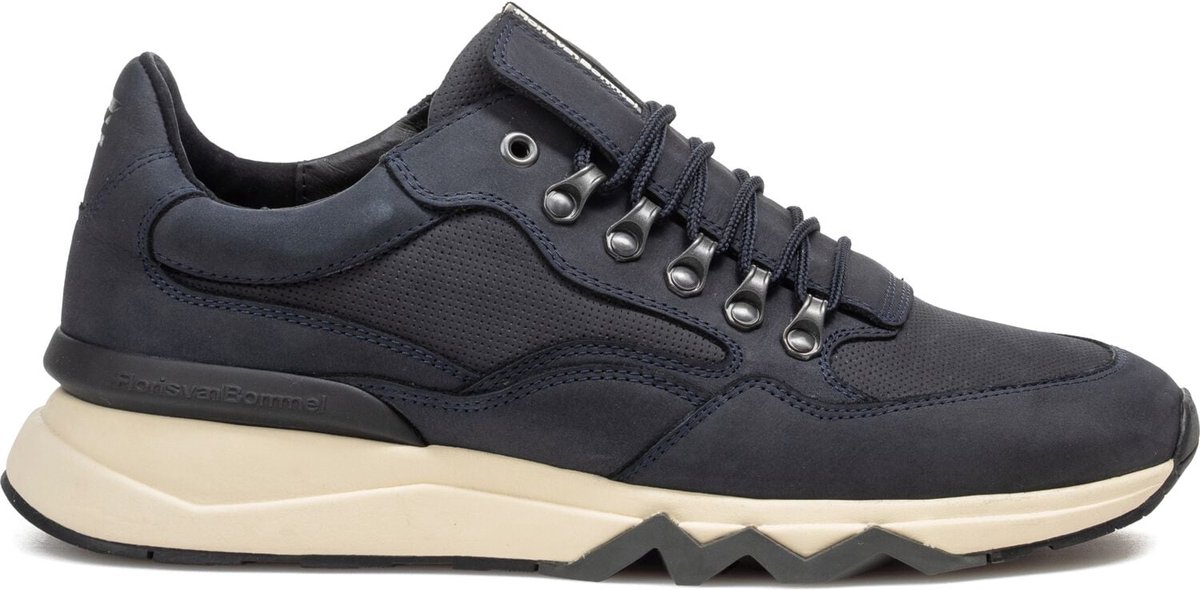 Floris Van Bommel Sfm-10135 De Zager Sneakers - Mesh - Heren - Blauw - Maat 48