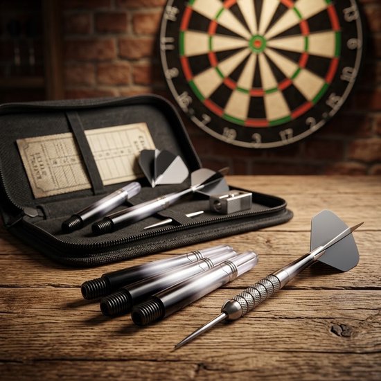 Zwart transparant gradiënt dart shafts 6 stuks kunststof dart shafts unisex 35 mm 2BA schroefdraad met lichtgewicht ontwerp en zilverkleurige ring voor darts accessoires — afbeelding 2