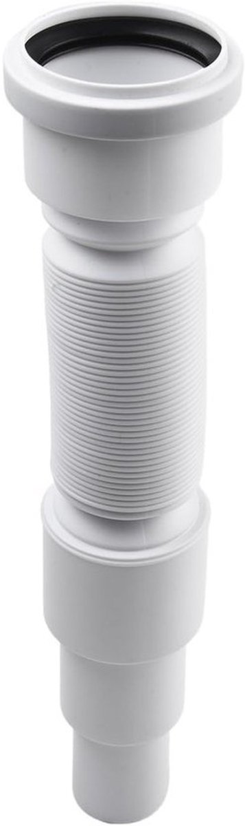 Afvoerbuis Douche - Flexibele Pijp - Badkamer Installatie - Uitschuifbaar Ontwerp - 50mm Diameter - Grijs