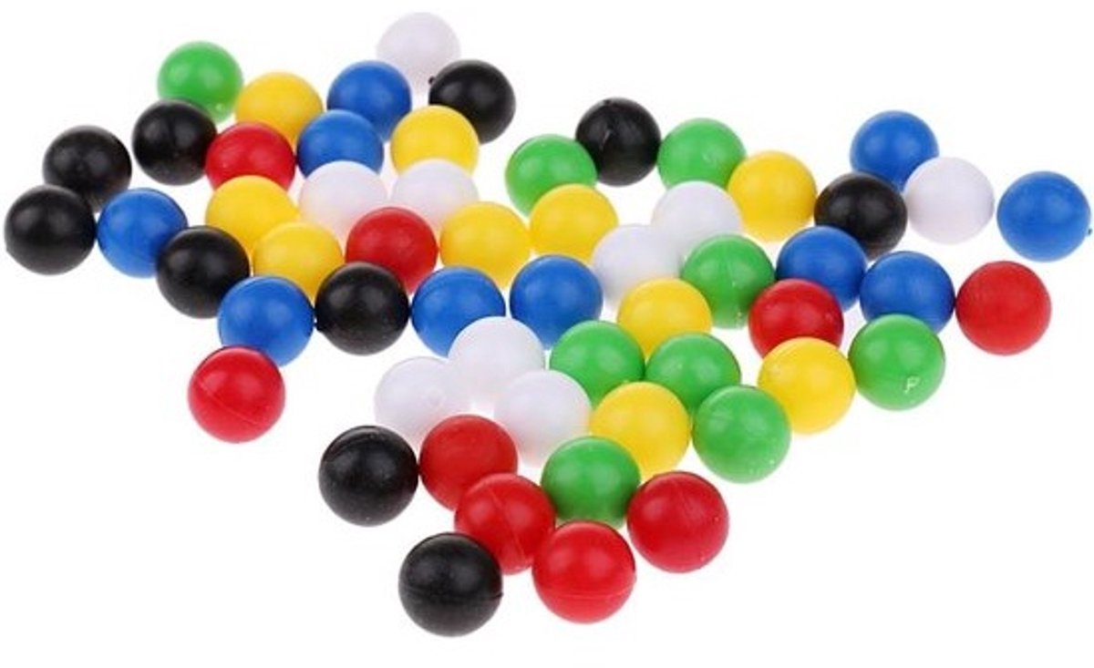60 Stuks Ronde Connectie Schijfjes voor Vier op een Rij Spel - 1 cm