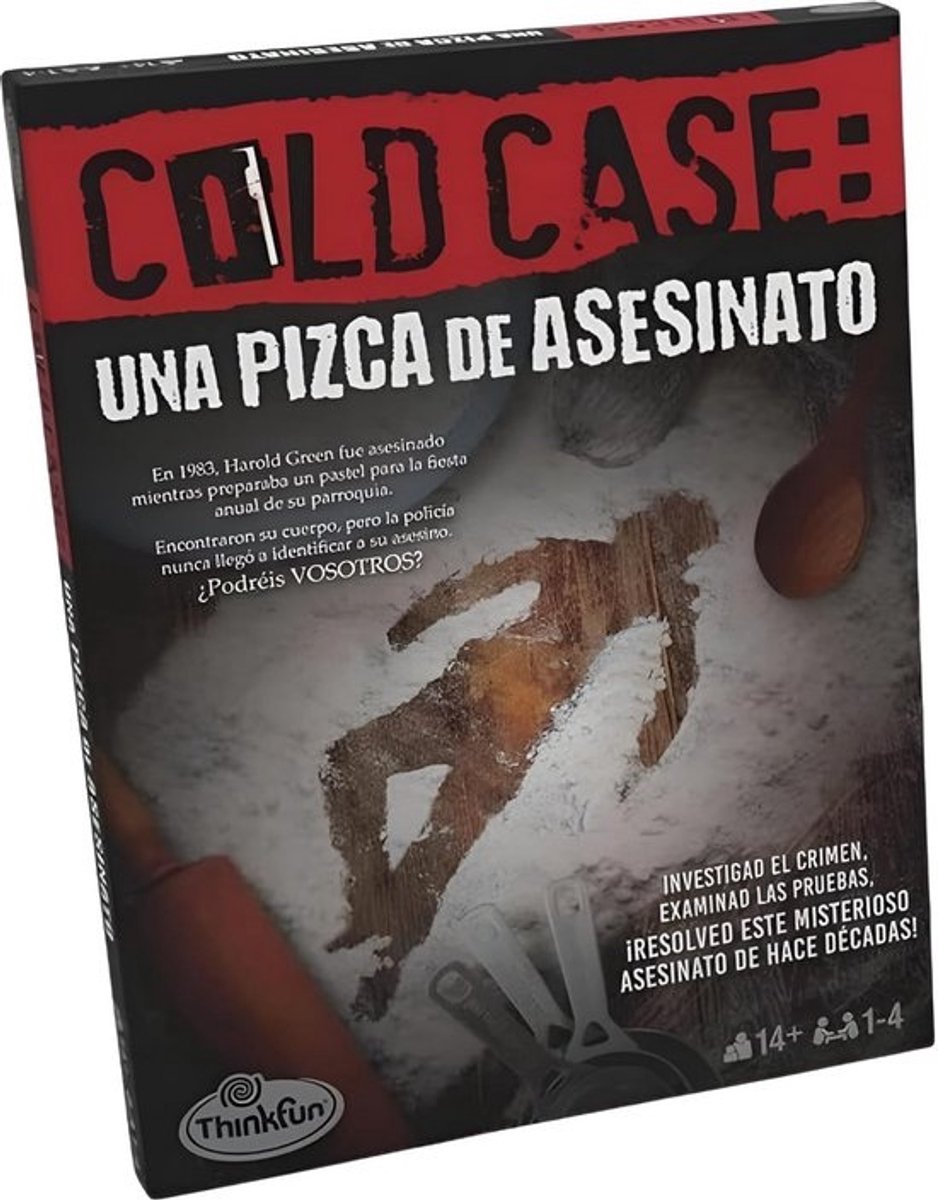 Escape Room Spel - Cold Case 2, Onderzoeksspel voor 1-4 Spelers, Perfect als Cadeau voor Volwassenen en Jongeren vanaf 14 Jaar, Italiaanse Editie