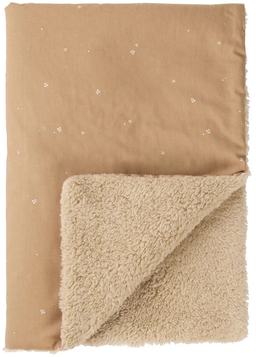 Nobodinoz Stories Winter Newborn Deken 70x100cm | Blush Little Cherries *
