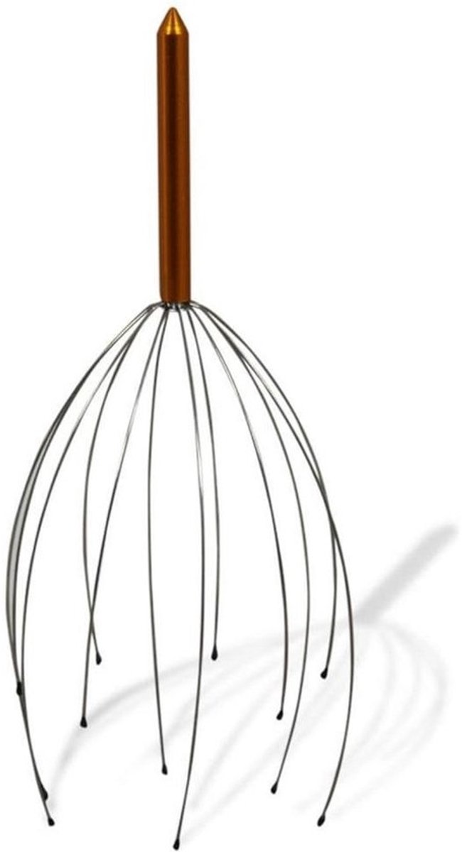 Hoofdhuid Massage Borstel voor Ontspanning en Stressvermindering - Hoofdmassager Tool